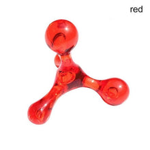 Load image into Gallery viewer, Mini Body Massager Manual Balance Four Balls Portable Travel Massager Trigger Point Arm Back Relaxation Eliminate Oedema Health