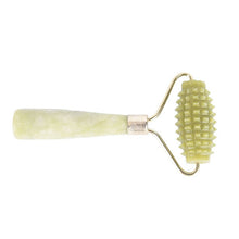 Load image into Gallery viewer, 1 Pcs Portable Pratical Facial Massage Roller Natural Jade Anti Wrinkle Face Slimming Shaper Body Foot Relaxation Beauty Tool