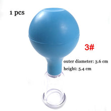 Load image into Gallery viewer, Rubber Vacuum Cupping Glasses Chineses Cupping Massage Body Cups Anti Cellulite Cupping Massage Vacuum Therapy Massage Tool