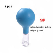 Load image into Gallery viewer, Rubber Vacuum Cupping Glasses Chineses Cupping Massage Body Cups Anti Cellulite Cupping Massage Vacuum Therapy Massage Tool
