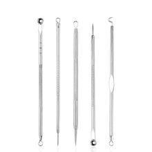 Load image into Gallery viewer, 3 4 5 7 8 Pc Stainless Steel Blackhead Remover Tool Kit Face Massage Whitehead Pimple Spot Comedone Acne Extractor Face Massager