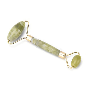 1 Pcs Portable Pratical Facial Massage Roller Natural Jade Anti Wrinkle Face Slimming Shaper Body Foot Relaxation Beauty Tool