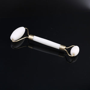 1 Pcs Portable Pratical Facial Massage Roller Natural Jade Anti Wrinkle Face Slimming Shaper Body Foot Relaxation Beauty Tool