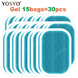 5/10/15Pair Replacement Gel Pads For EMS Trainer Weight Loss Abdominal Muscle Stimulator Exerciser Replacement Massage Gel