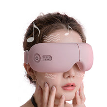 Load image into Gallery viewer, Bluetooth Smart vibration Eye Massager Eye Care Device hot compress Glasses instrument Misic Foldable eye protection massager
